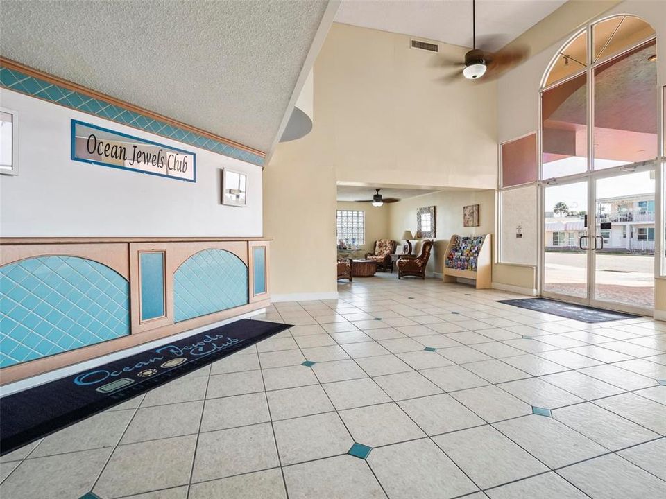 Lobby of Ocean Jewels Club Condos