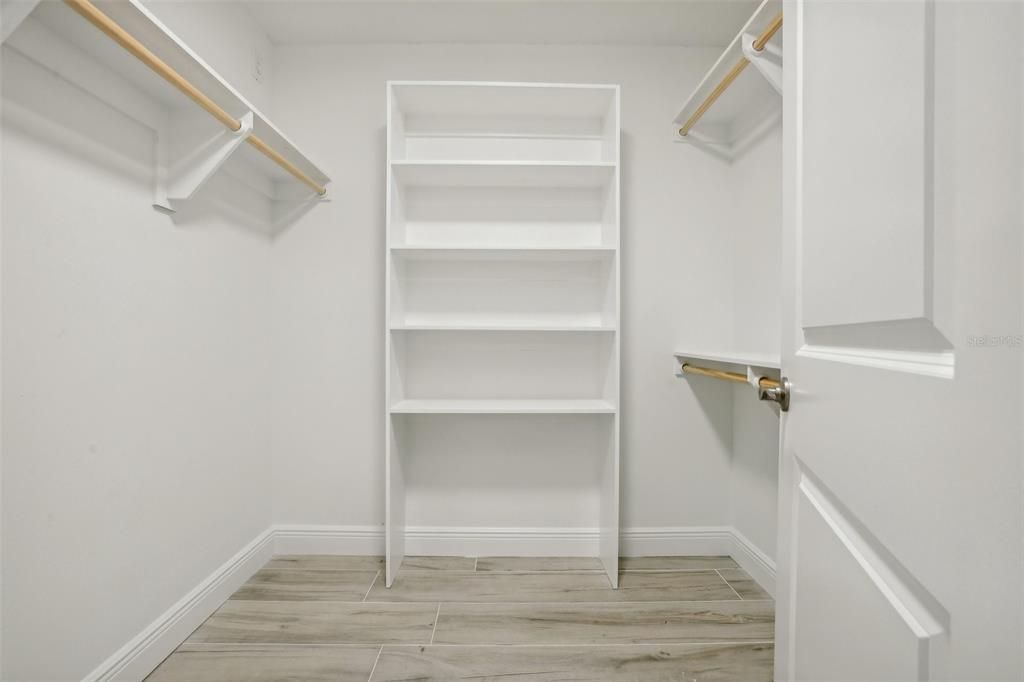 Primary Walkin Closet