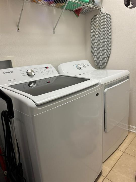 Laundry room located on the second floor.