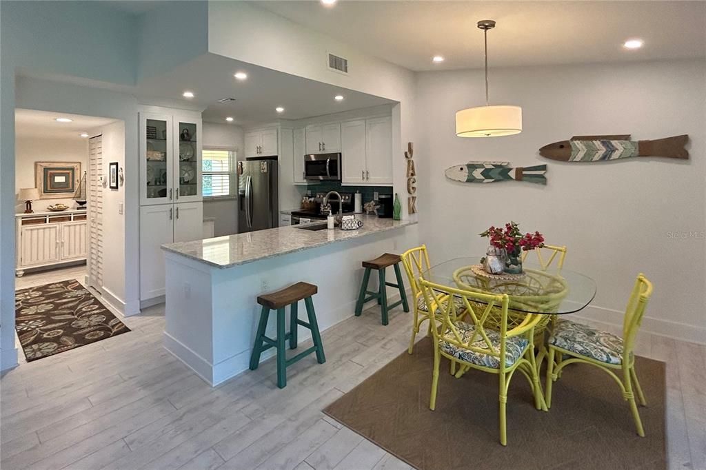 Kitchen/diningrm area