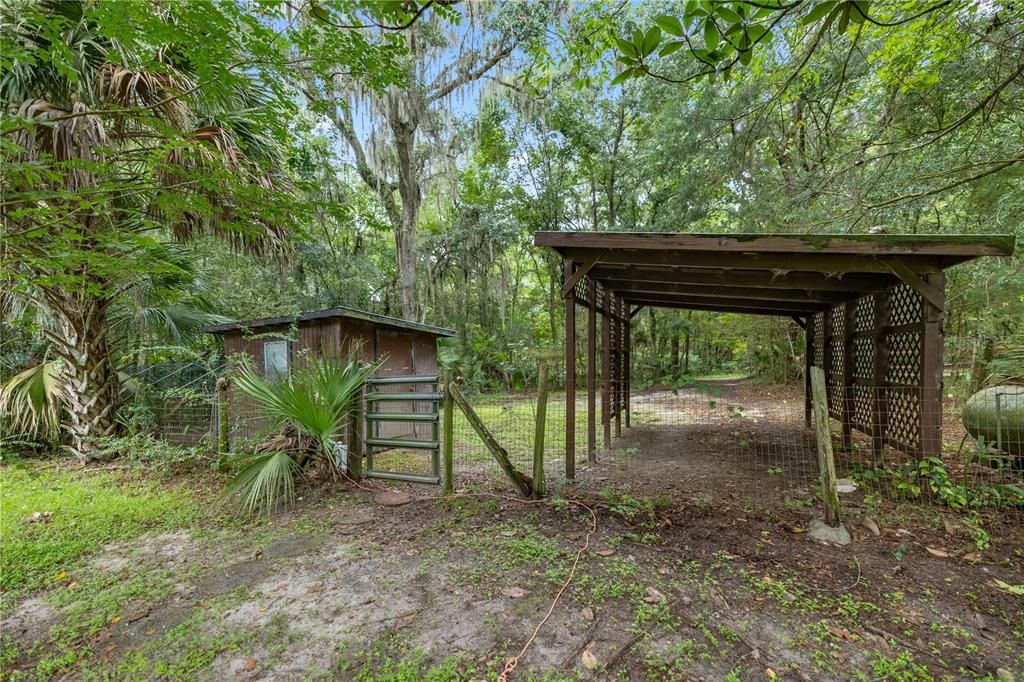 Guest carport parking spot