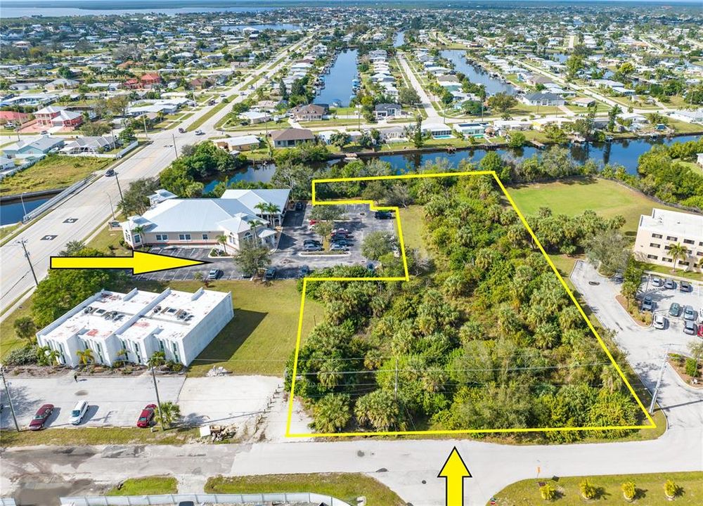 Prime 1.52 acre location with direct access from EDGEWATER and LISTER streets.