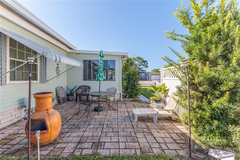 Nice Brick paver patio