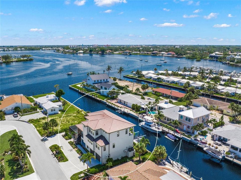 Boat access to ICW and Gulf of Mexico with no bridges