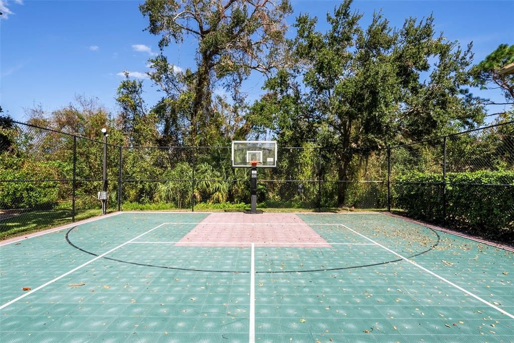 Basketball and Tennis Courts