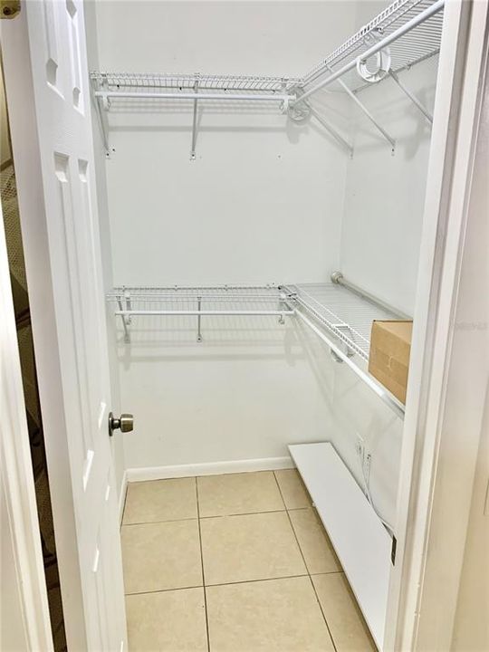 Primary Walk In Closet