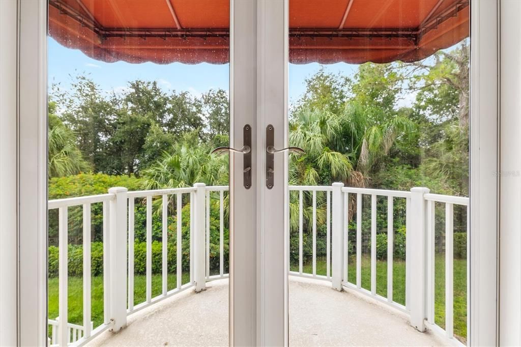 To Master Bedroom Balcony