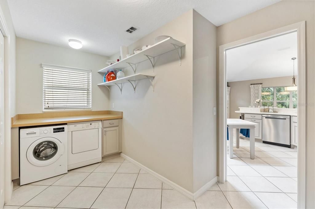 Pantry and Laundry Room