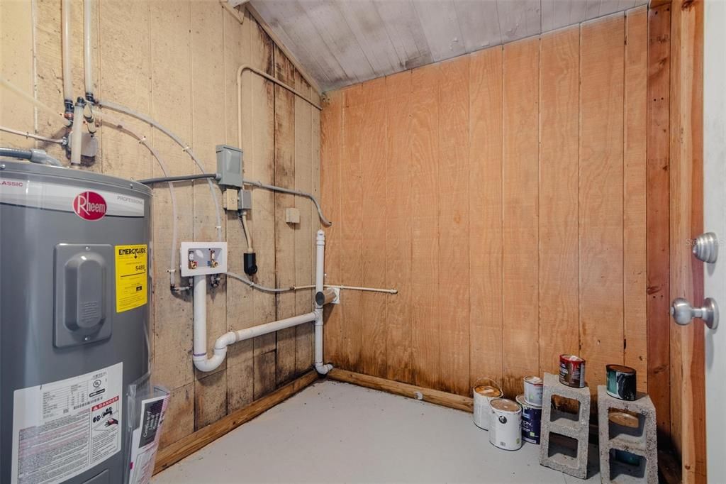 Utility room and Laundry room