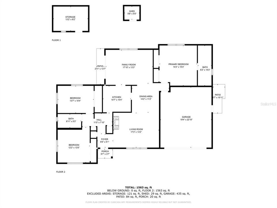 На продажу: $445,000 (3 спален, 2 ванн, 1738 Квадратных фут)