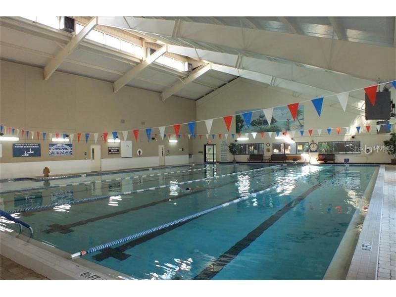 Indoor olympic size pool