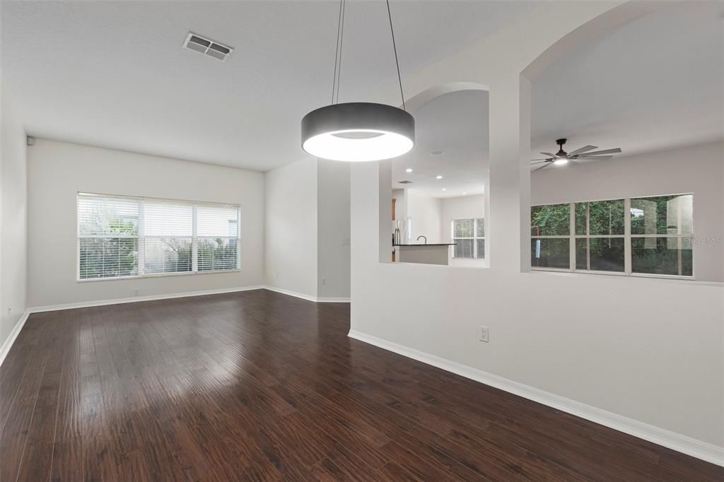 Dining + Living Room Combo