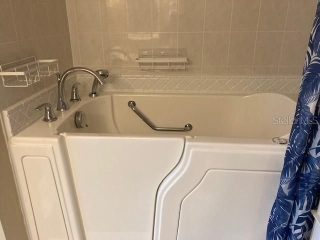 Walk-In Tub in Guest Bath