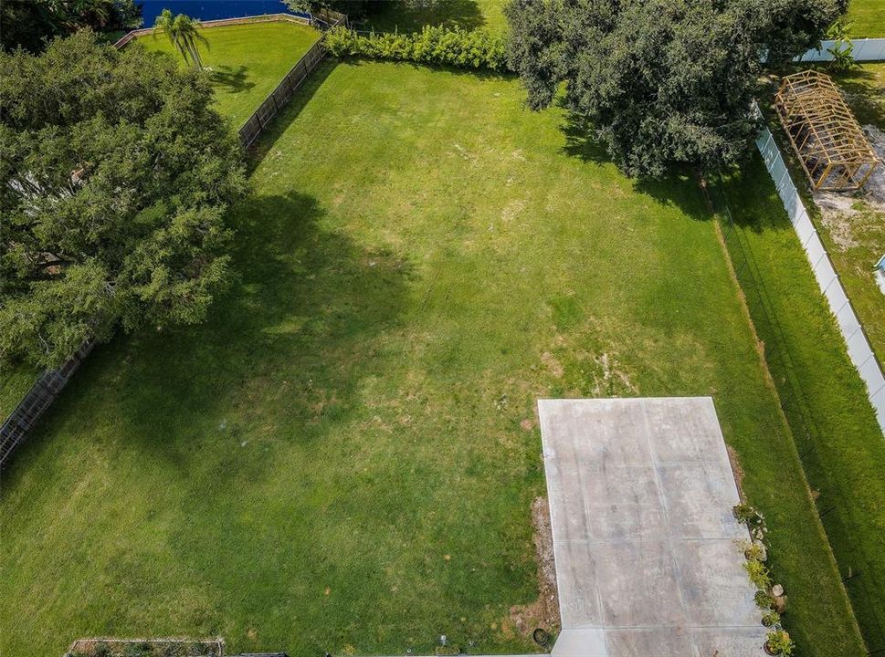 Aerial Backyard