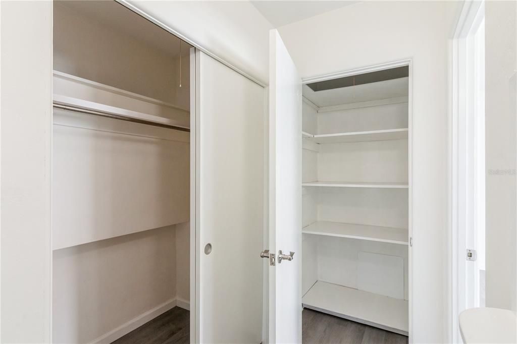 Hallway/Storage closets