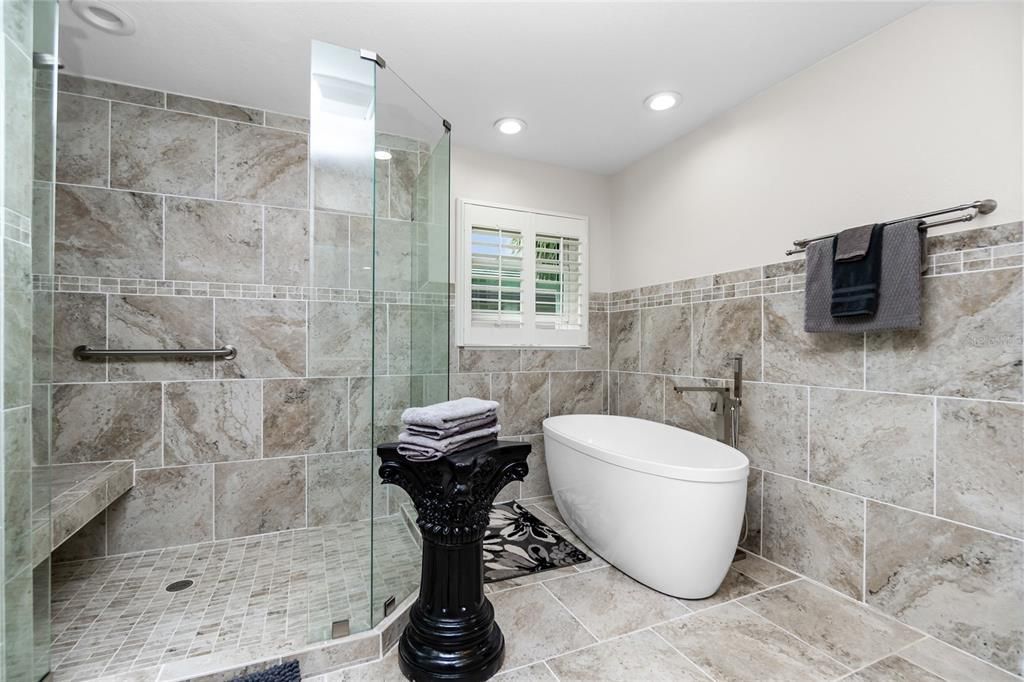 Shower and Soaking tub