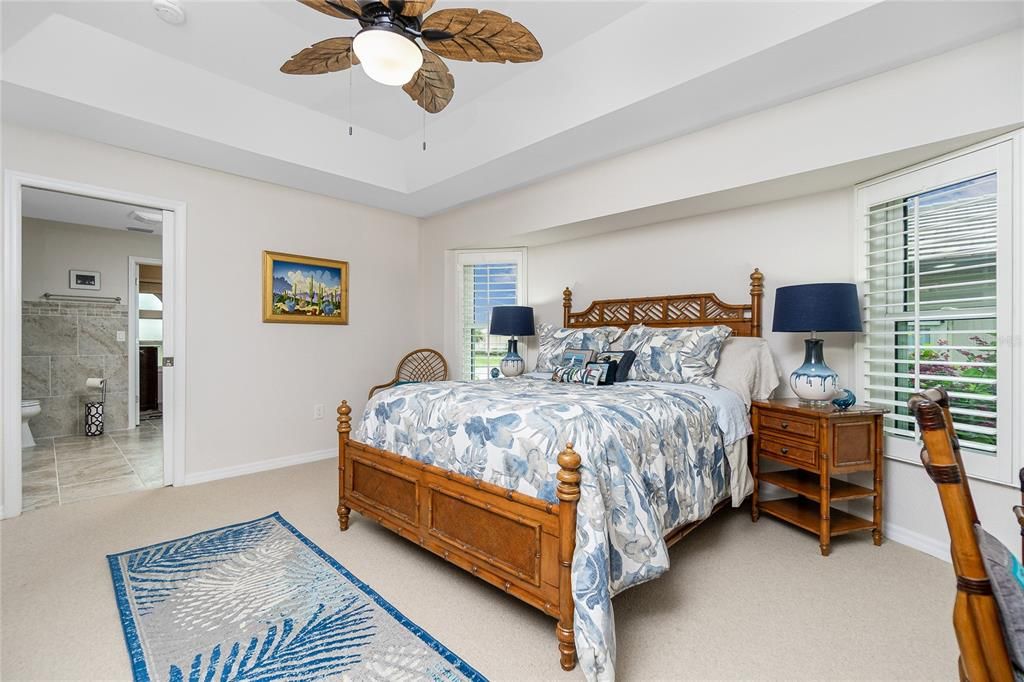 Primary bedroom with ensuite bath