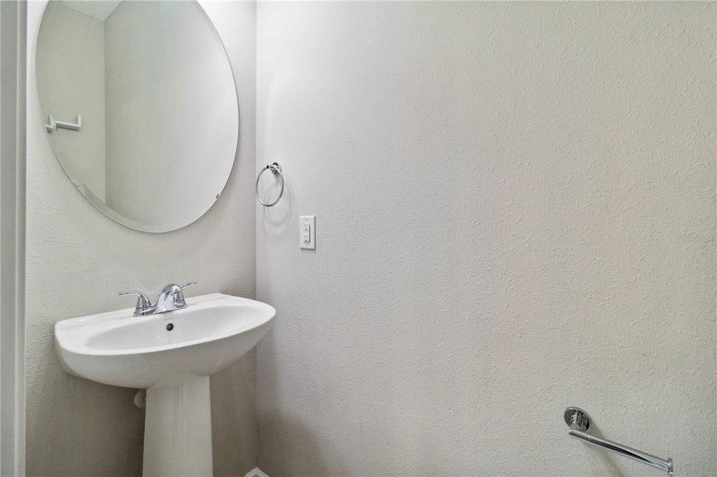 1/2 Bath on first floor