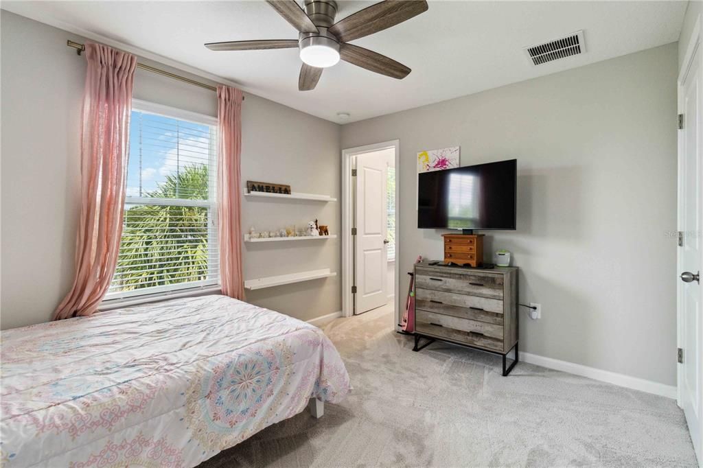 Bedroom 3 with walk in closet