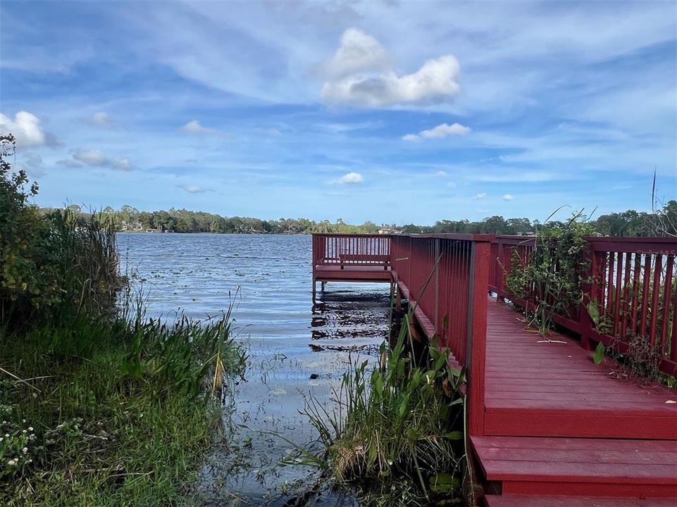 community fishing dock