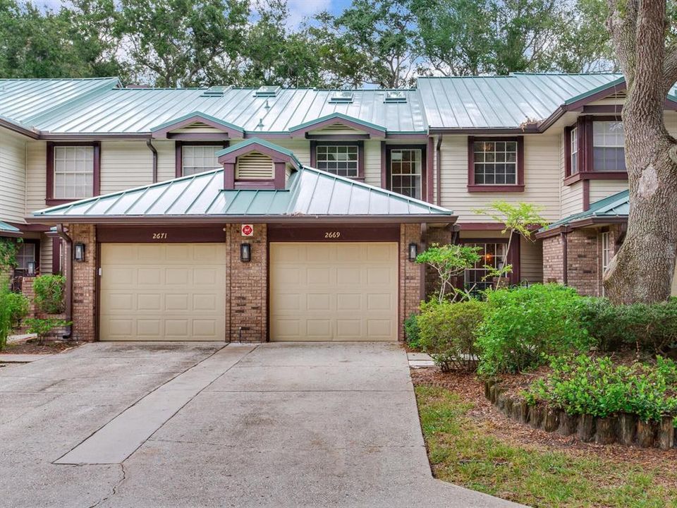 Exterior Front (right garage door)