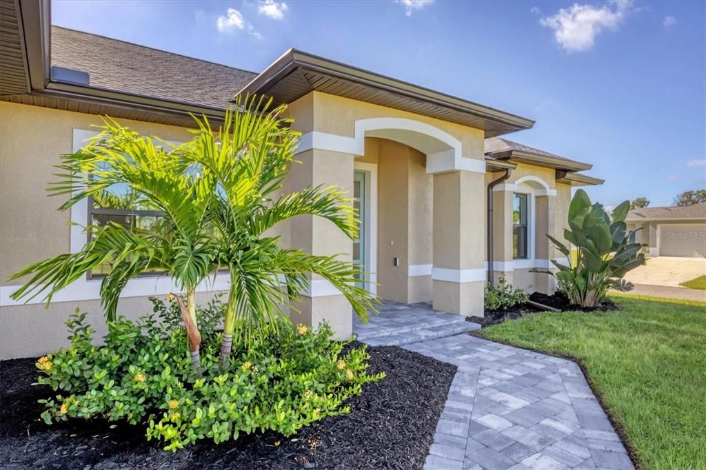 Beautiful Paver Walkway