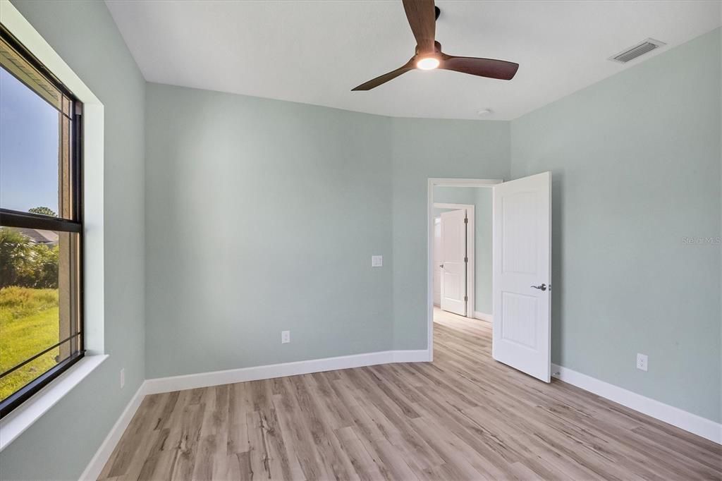 Bedroom 2 with Walk-in Closet