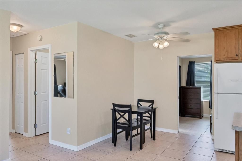 Dinette Area Off Kitchen