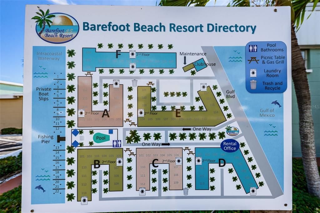 Map/ Site Plan - Barefoot