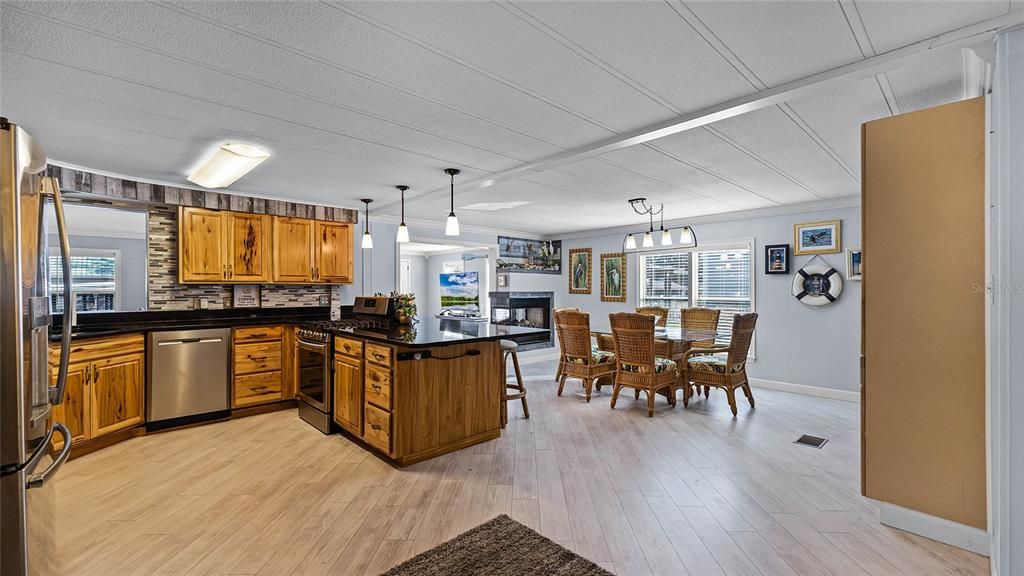 Kitchen and Dining room