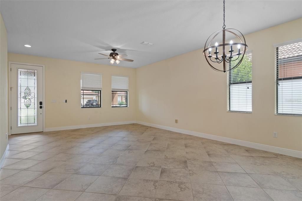 Formal living room & dining room