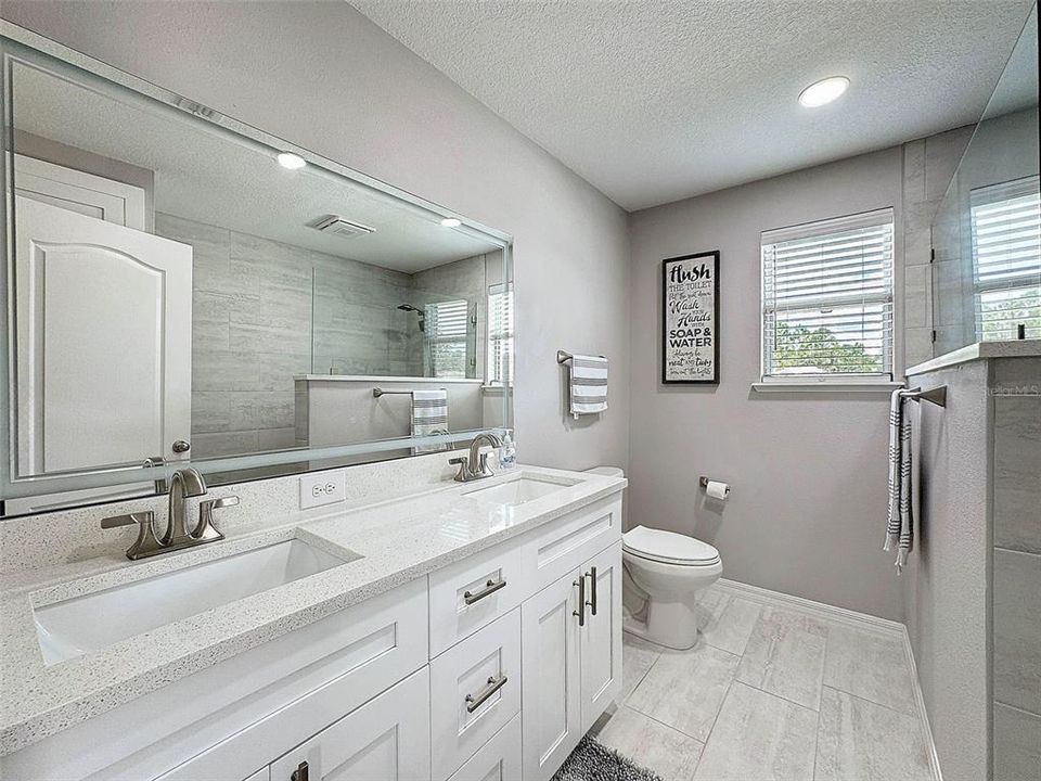 Remodeled Master Bathroom