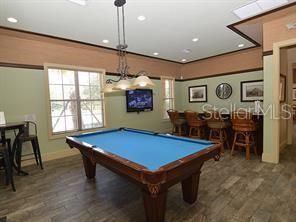 Pool Table at the Club House.