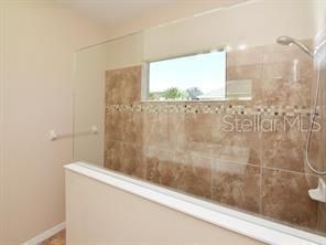 Master Bath, Custom built shower.