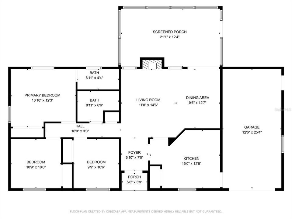 На продажу: $225,000 (3 спален, 2 ванн, 1195 Квадратных фут)