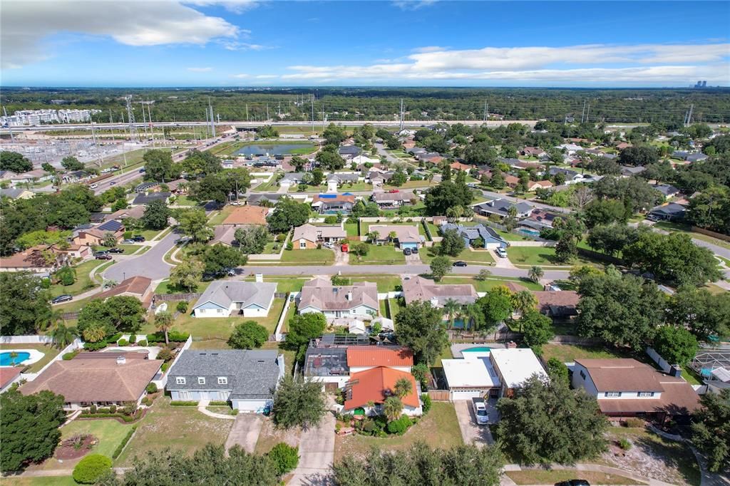 Neighborhood Aerial View