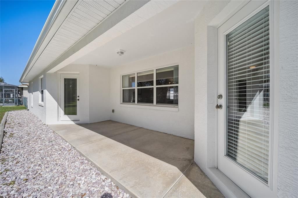 Covered Back Porch