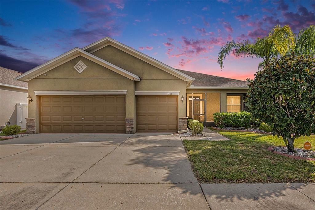 12117 Streambed Dr, Riverview, FL 33579 - Twilight Front