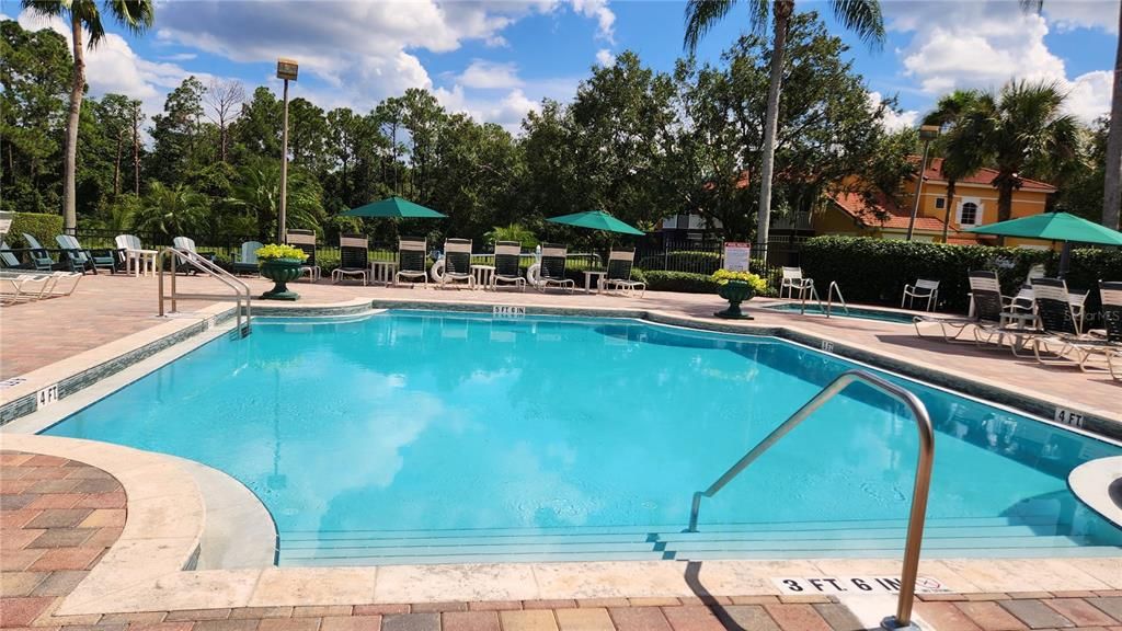 Swimming pool at clubhouse