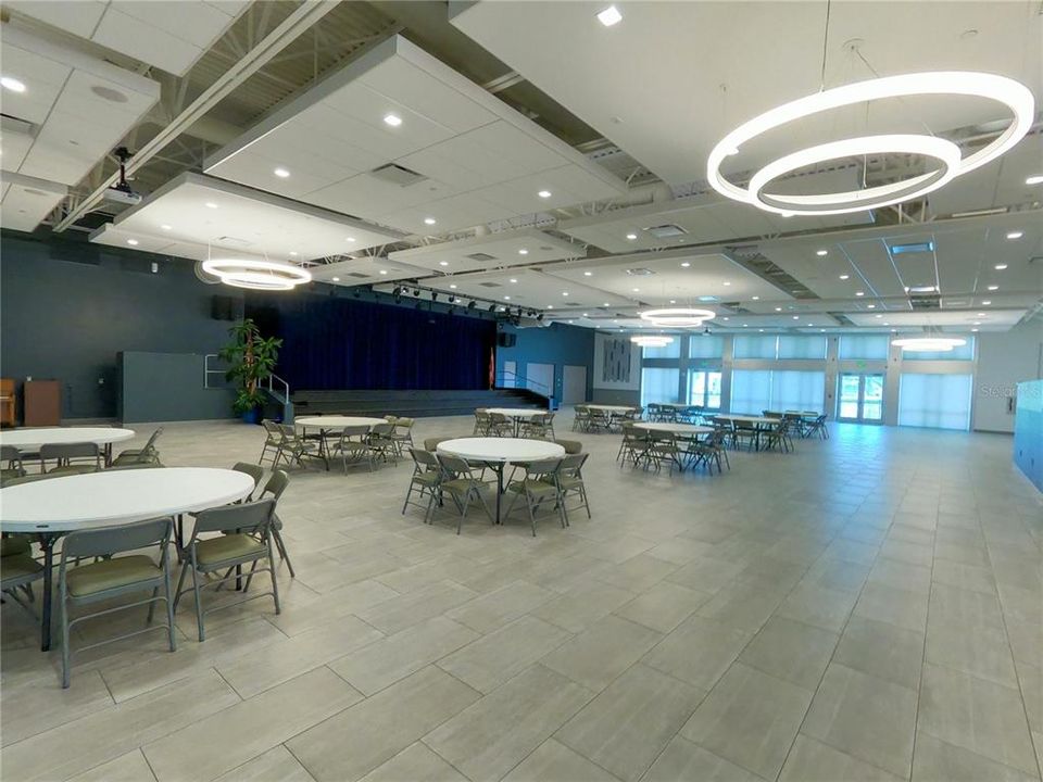 Main Hall in Clubhouse