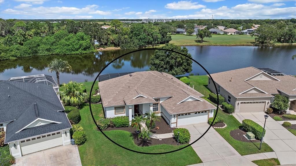 Aerial view entire home