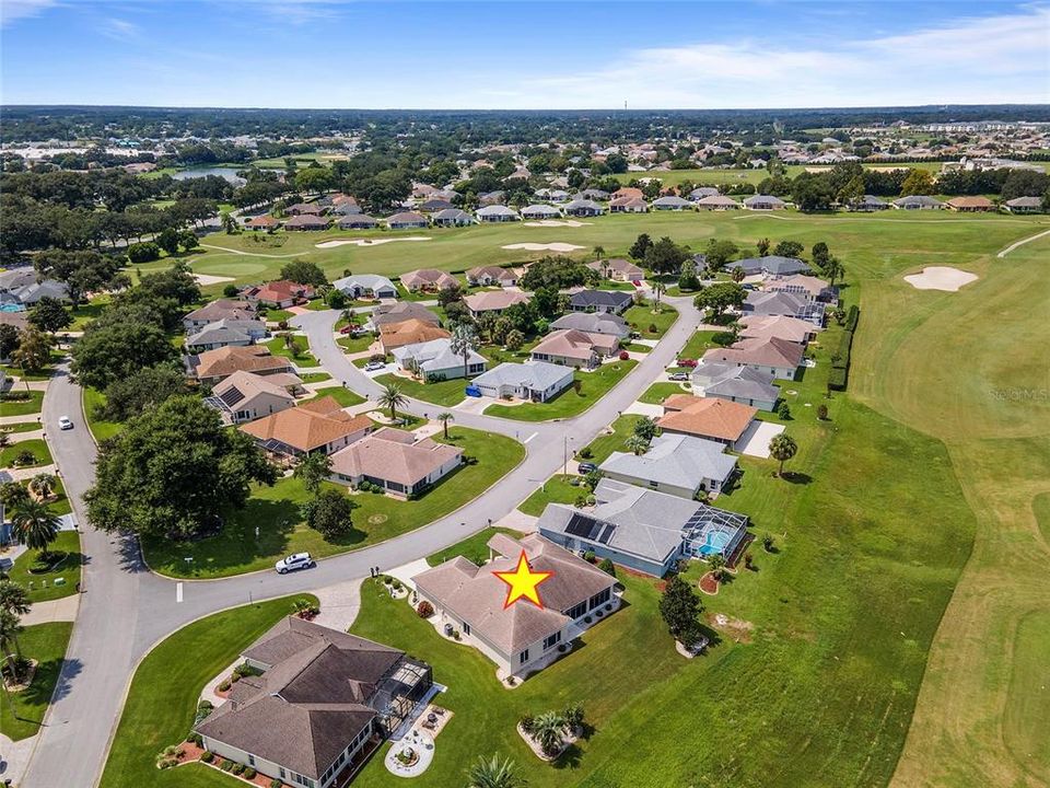 ARIEL VIEW OF STREET LOOP