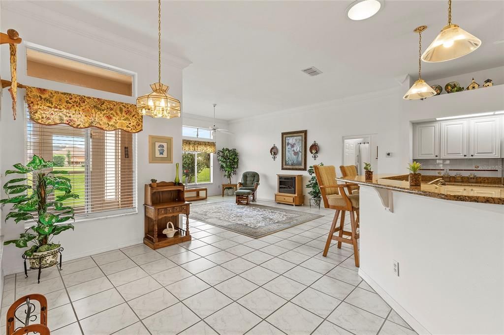 ENTERING NOOK-FAMILY ROOM-KITCHEN