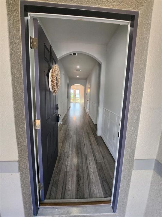 Front Door Entrance into Main Hallway