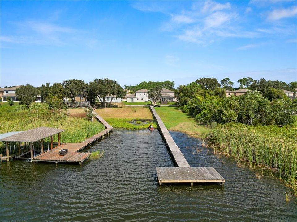 Shared Dock with Neighbor