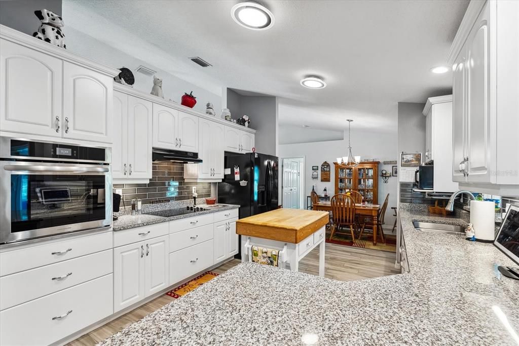 Renovated kitchen.