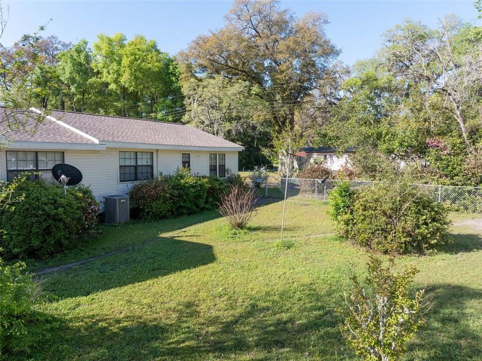 Fenced Backyard