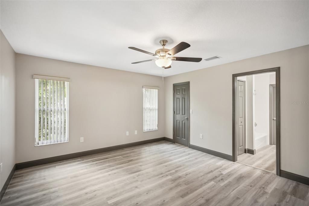 Another view of the main bedroom