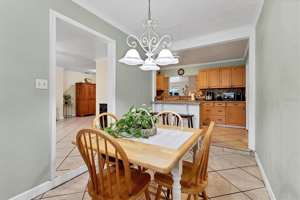 Breakfast Room labelled Dining Room on floorplan