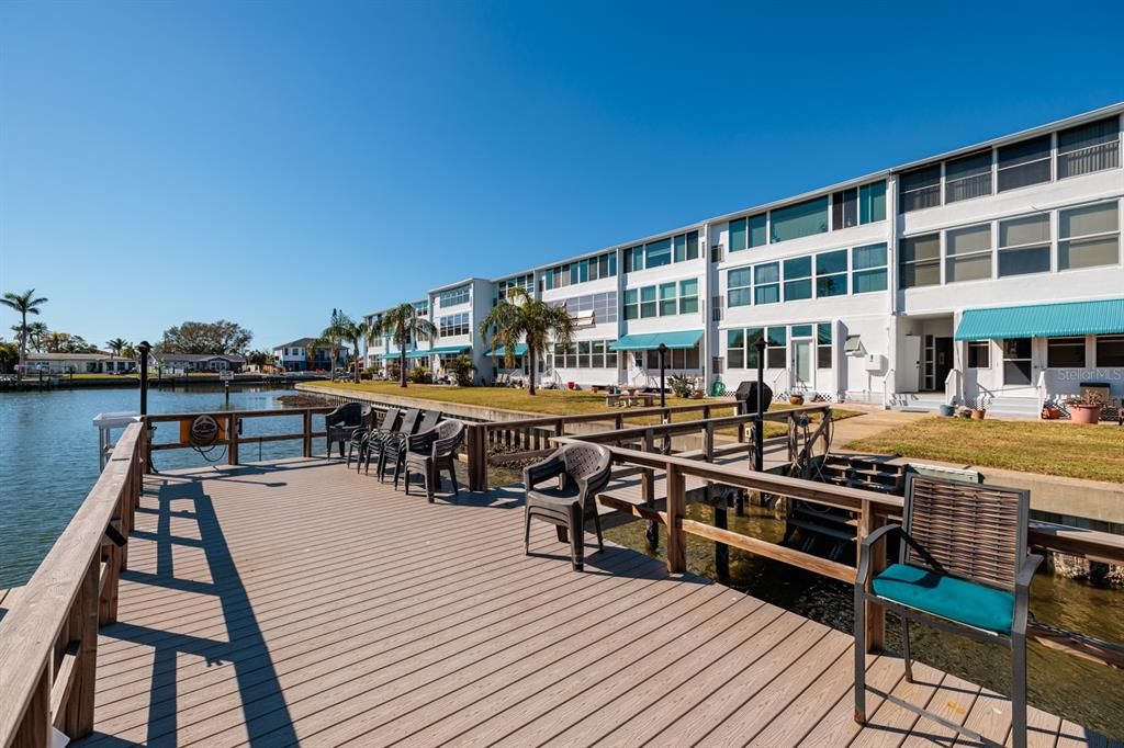 Pier w/Composite deck, water & electric.